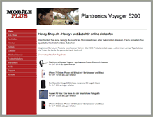 Tablet Screenshot of handy-shop.ch